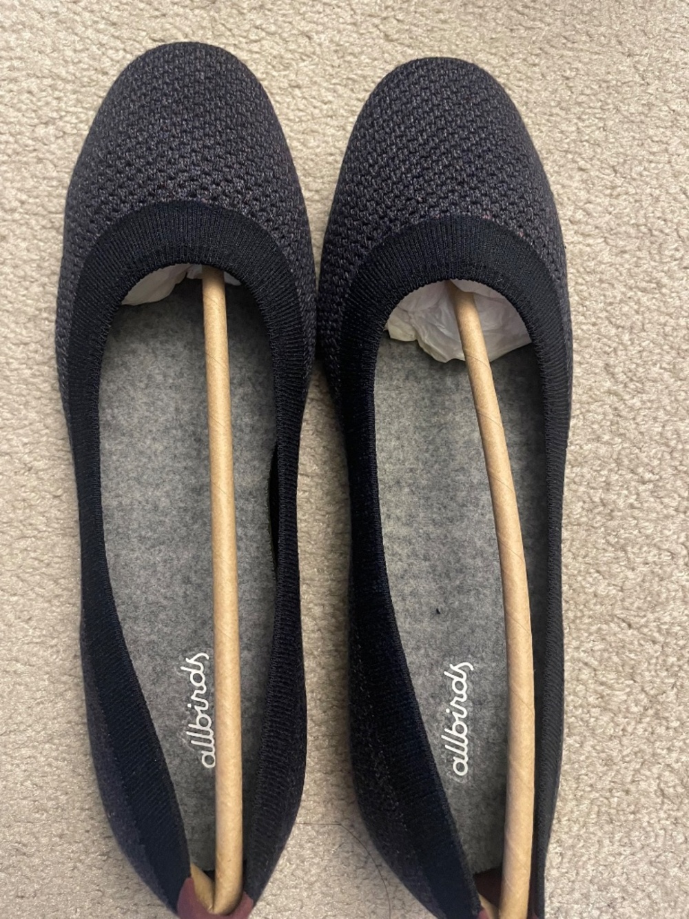 Allbirds Tree Breezers - Olympus (Dark Grey Sole) - Women's 8.5 NWT Original Box